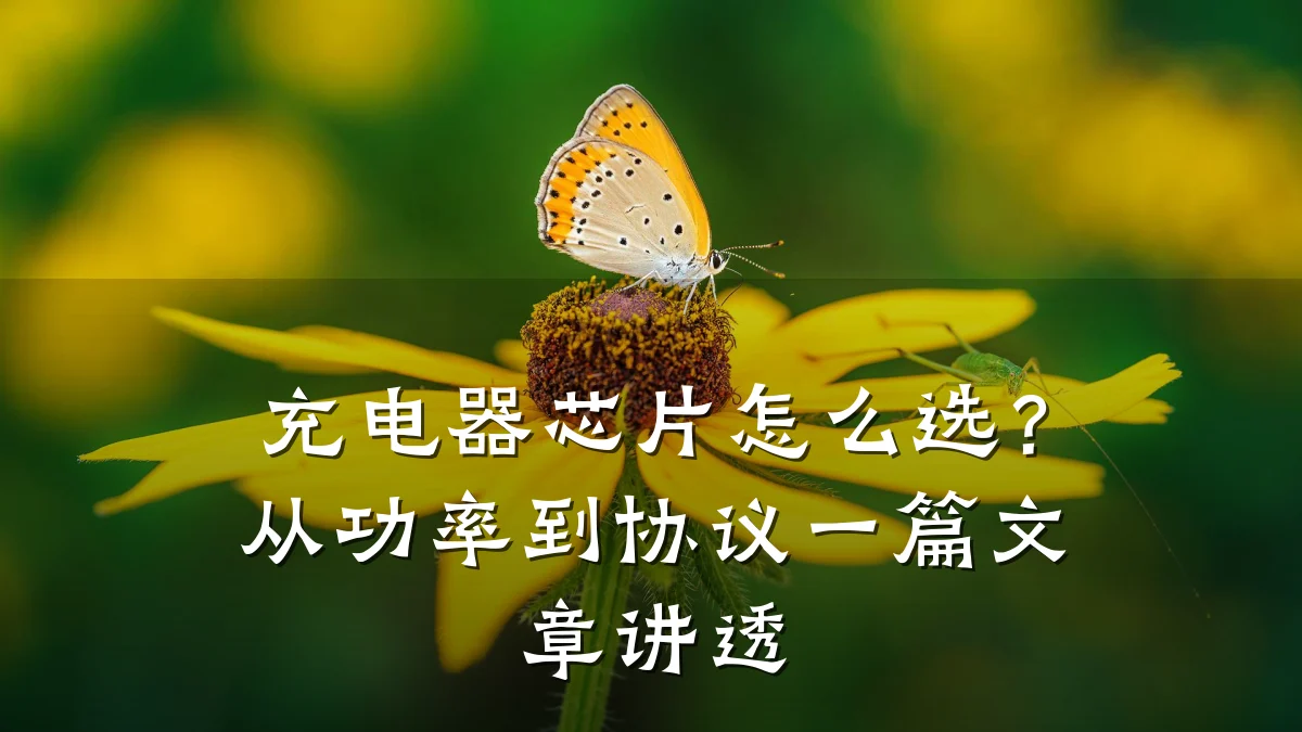 充电器芯片怎么选？从功率到协议一篇文章讲透