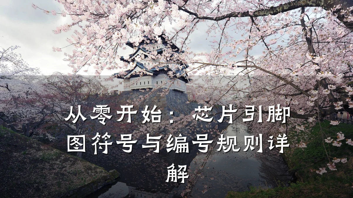 从零开始:芯片引脚图符号与编号规则详解