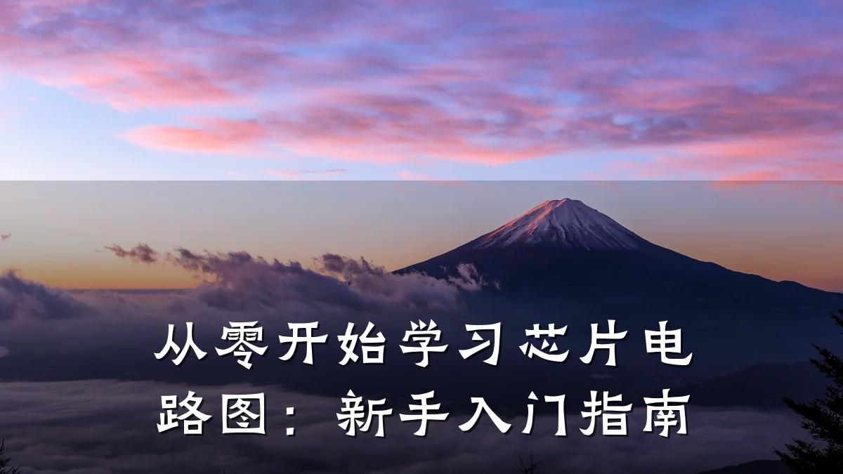 从零开始学习芯片电路图:新手入门指南
