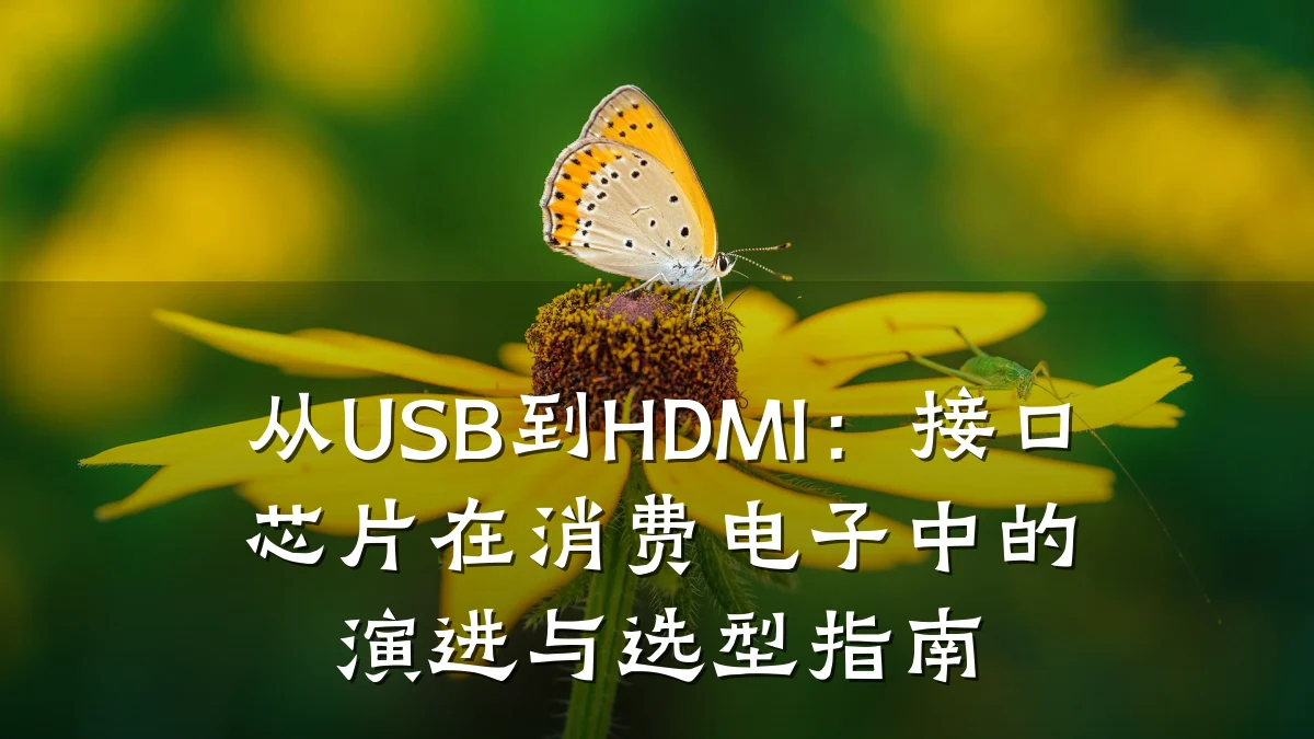 从USB到HDMI：接口芯片在消费电子中的演进与选型指南