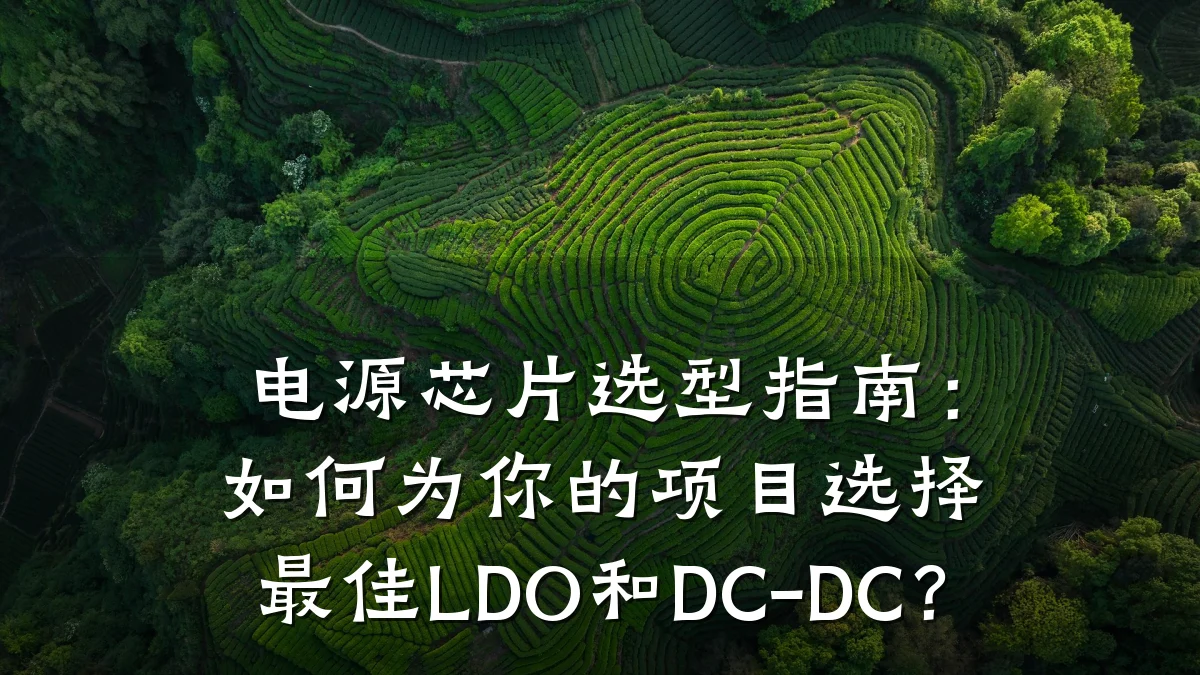 电源芯片选型指南：如何为你的项目选择最佳LDO和DC-DC？