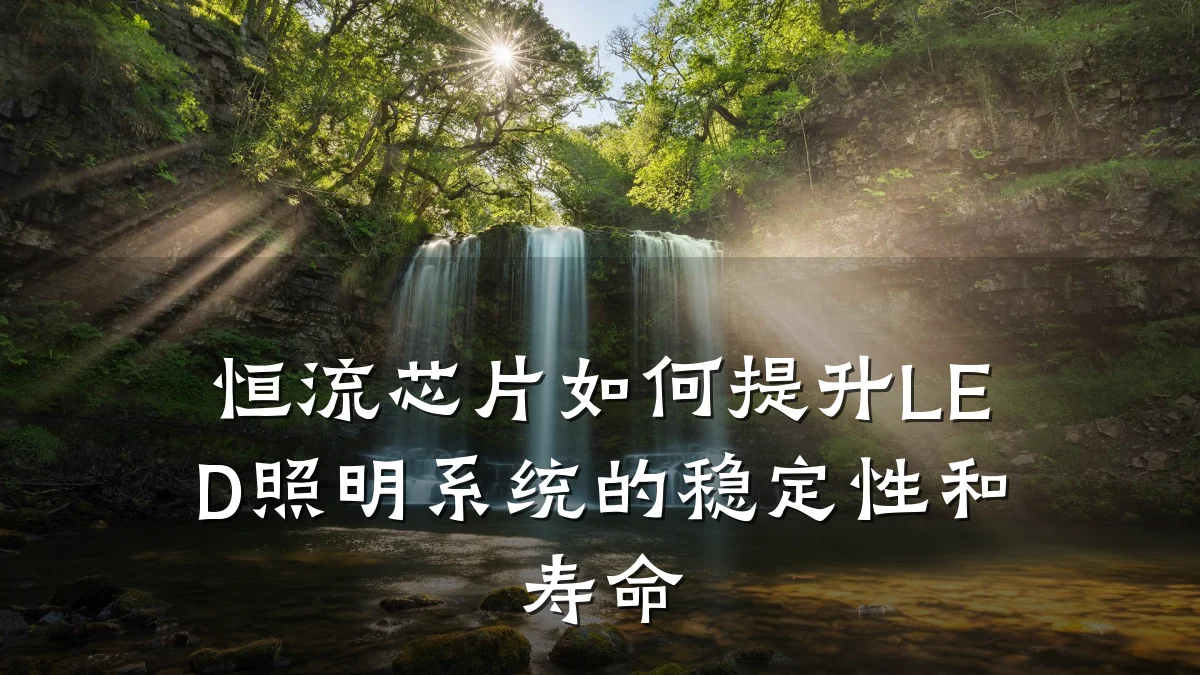 恒流芯片如何提升LED照明系统的稳定性和寿命