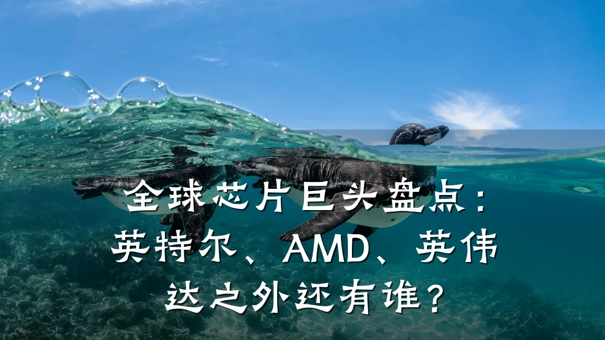 全球芯片巨头盘点：英特尔、AMD、英伟达之外还有谁？