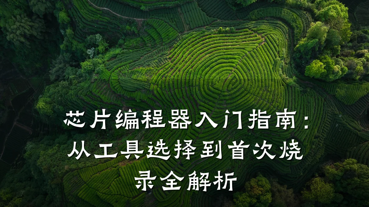 芯片编程器入门指南:从工具选择到首次烧录全解析