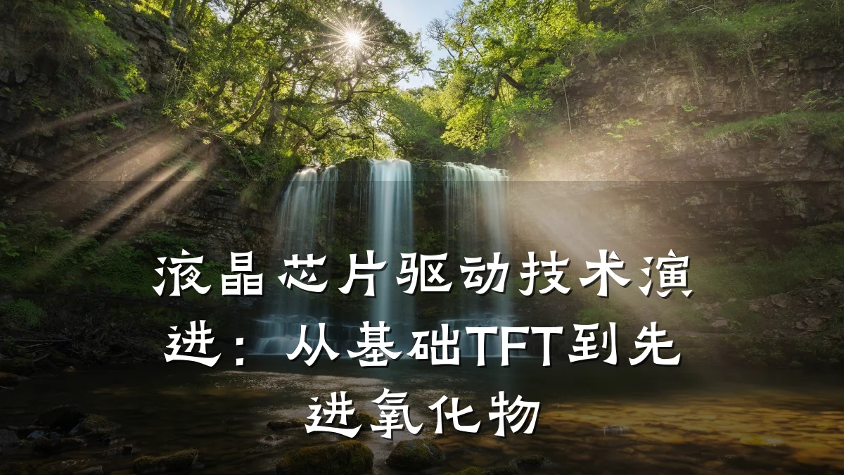 液晶芯片驱动技术演进:从基础TFT到先进氧化物