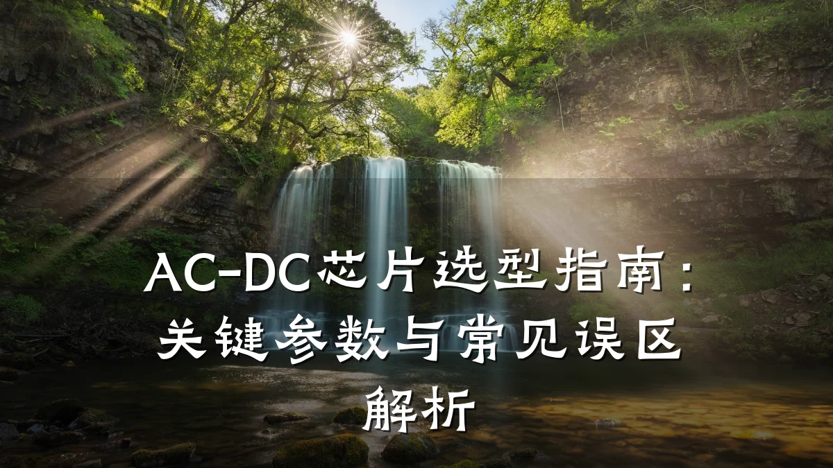 AC-DC芯片选型指南:关键参数与常见误区解析