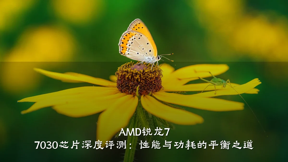 AMD锐龙7 7030芯片深度评测:性能与功耗的平衡之道