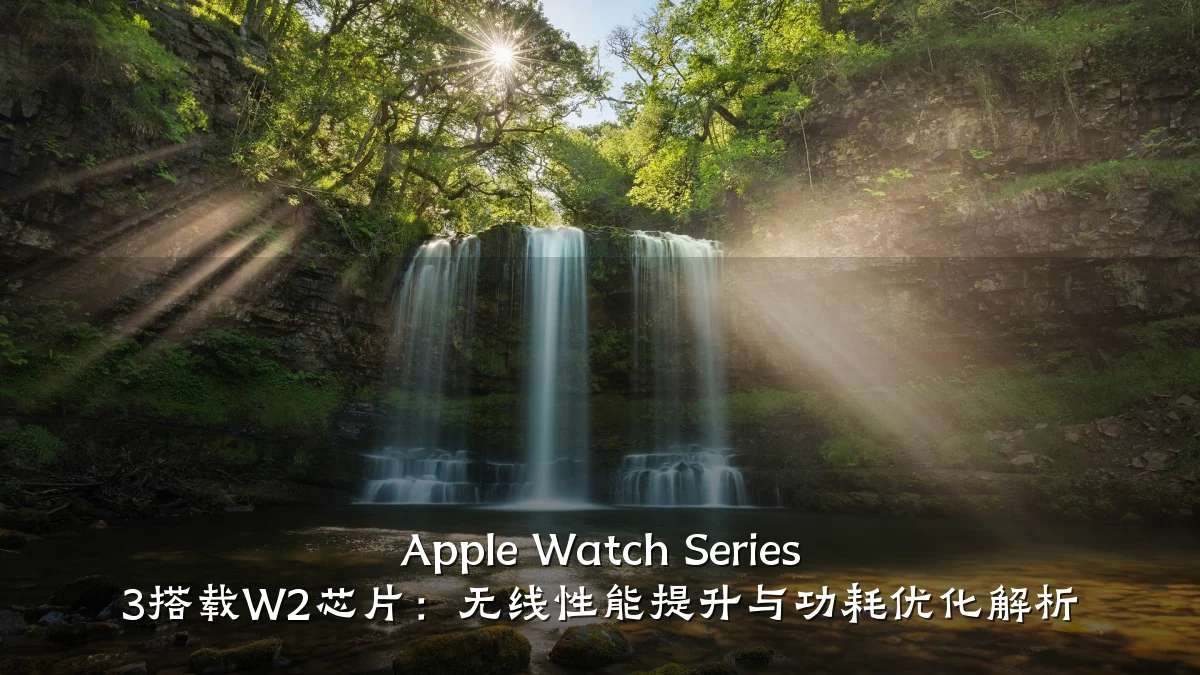 Apple Watch Series 3搭载W2芯片：无线性能提升与功耗优化解析