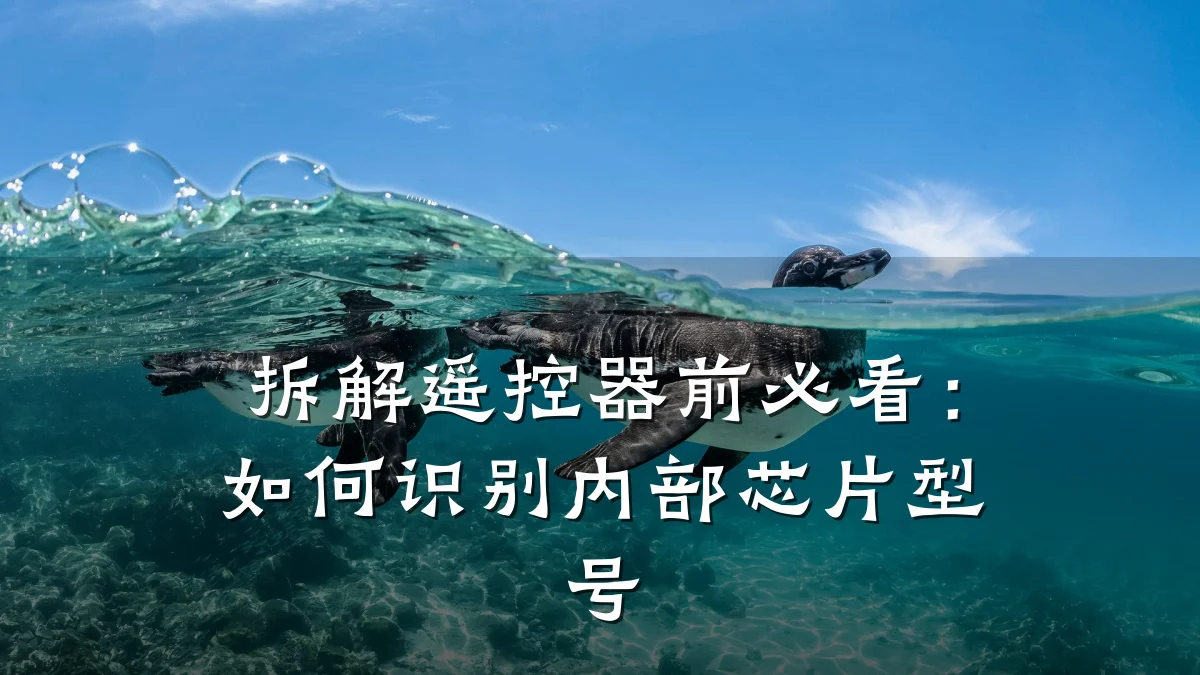 拆解遥控器前必看:如何识别内部芯片型号