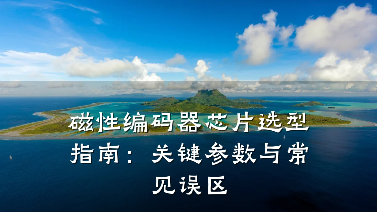 磁性编码器芯片选型指南：关键参数与常见误区