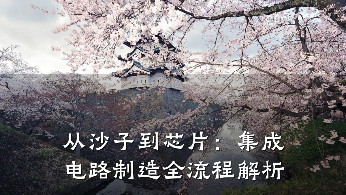 从沙子到芯片:集成电路制造全流程解析