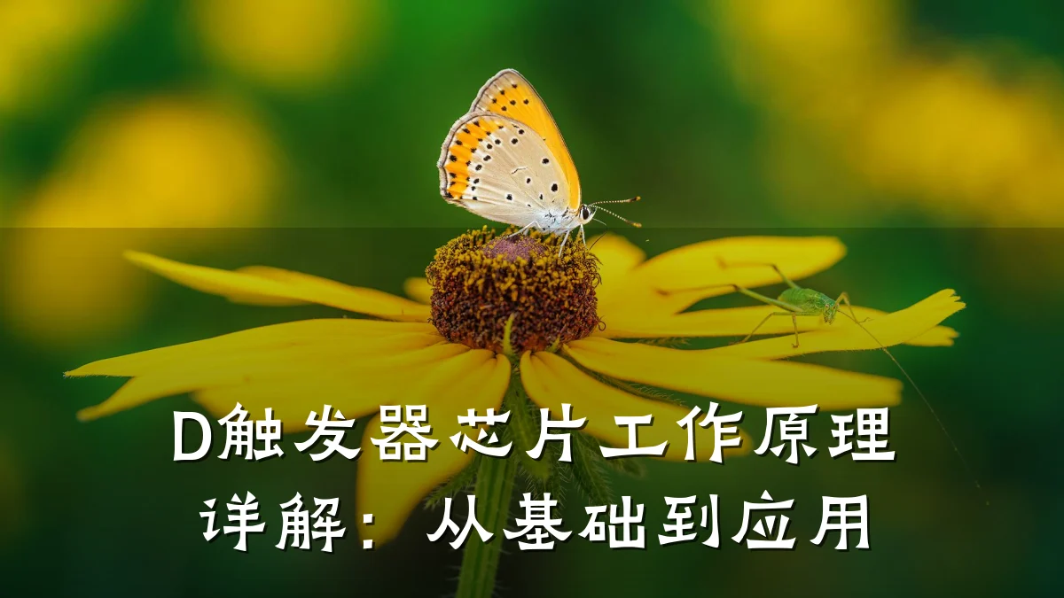 D触发器芯片工作原理详解:从基础到应用