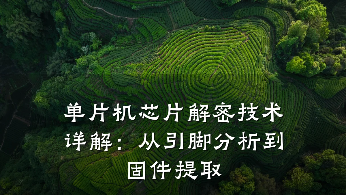 单片机芯片解密技术详解：从引脚分析到固件提取