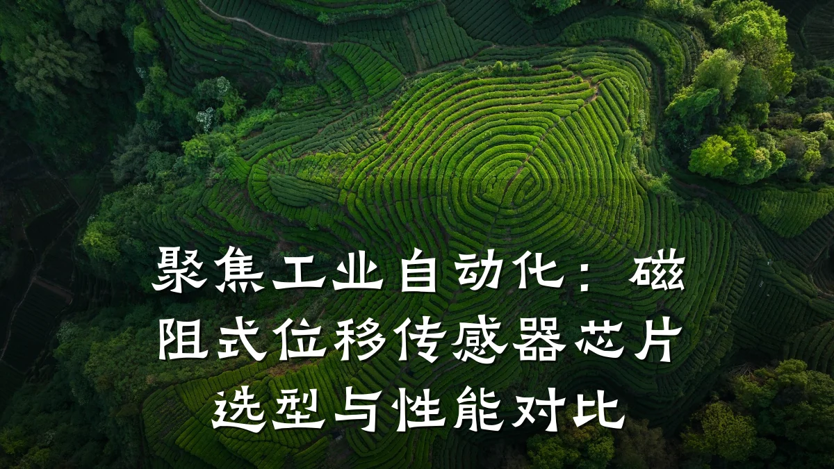 聚焦工业自动化：磁阻式位移传感器芯片选型与性能对比