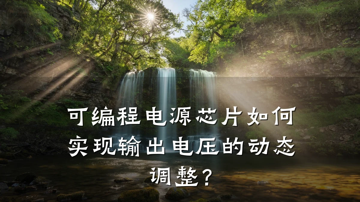 可编程电源芯片如何实现输出电压的动态调整?