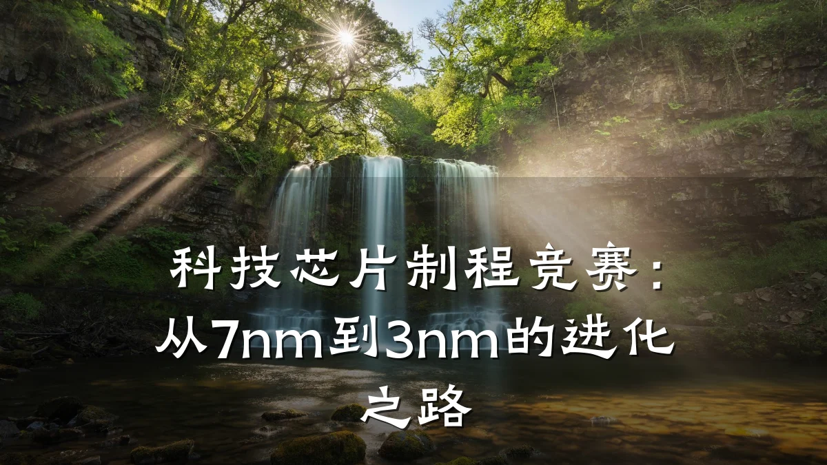 科技芯片制程竞赛:从7nm到3nm的进化之路