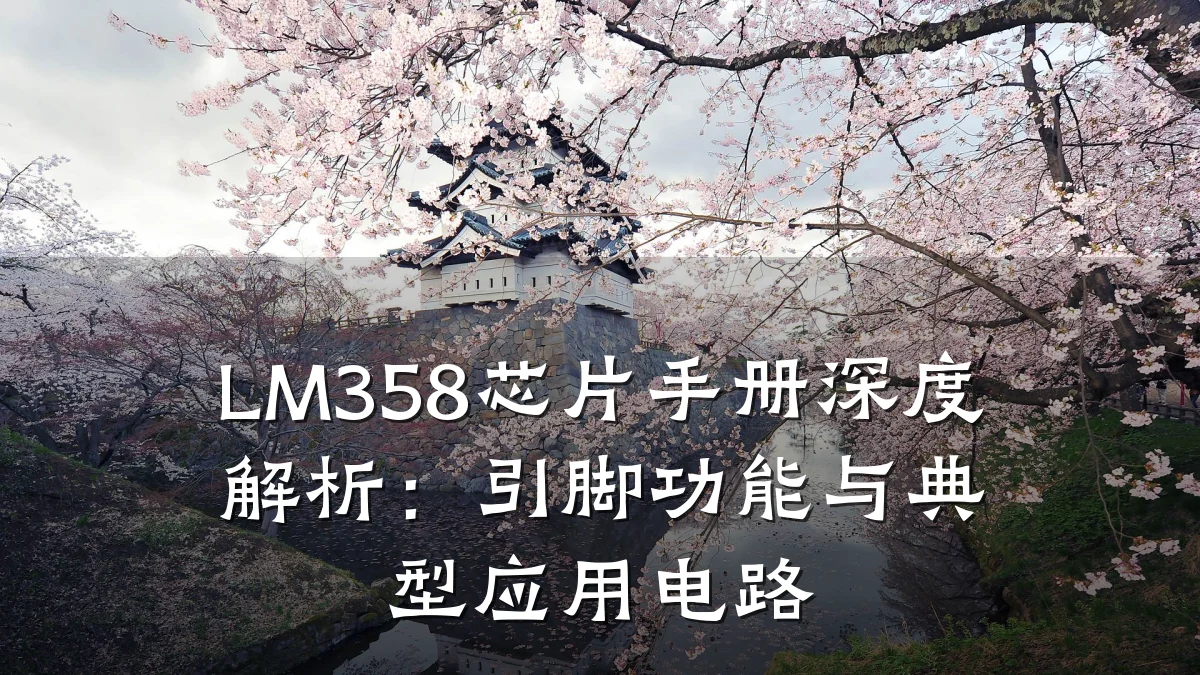 LM358芯片手册深度解析：引脚功能与典型应用电路