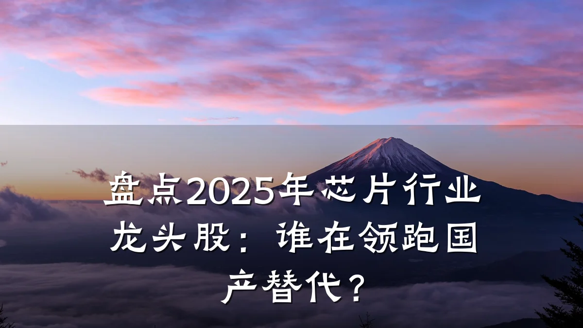 盘点2025年芯片行业龙头股:谁在领跑国产替代?