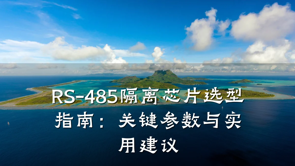 RS-485隔离芯片选型指南：关键参数与实用建议
