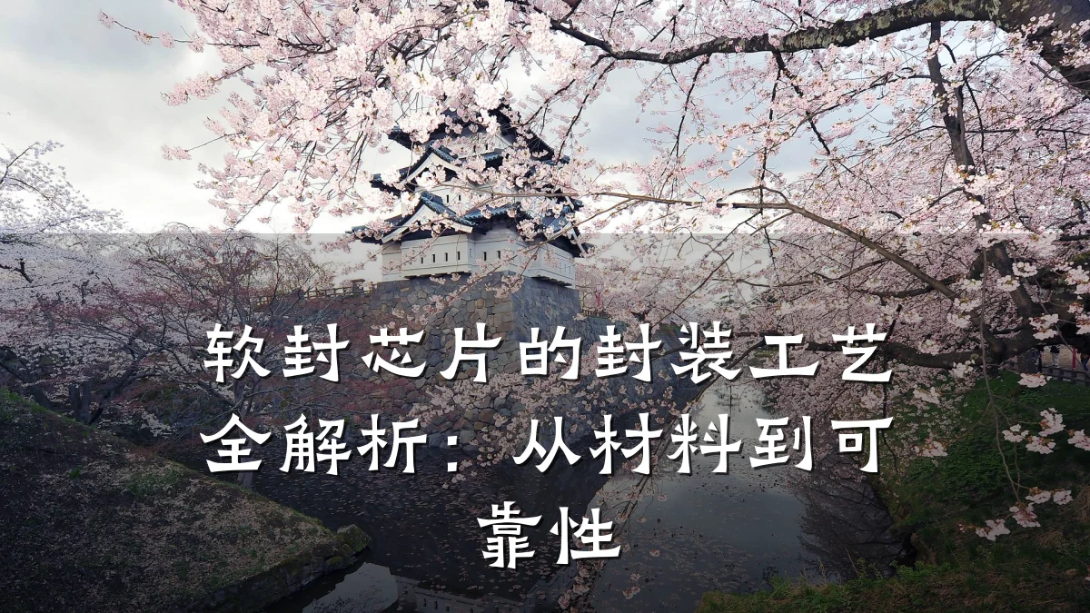 软封芯片的封装工艺全解析:从材料到可靠性