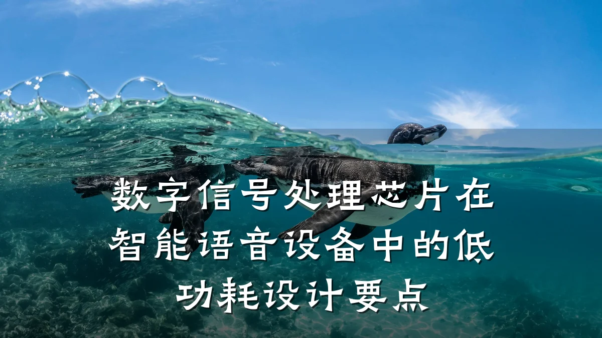 数字信号处理芯片在智能语音设备中的低功耗设计要点