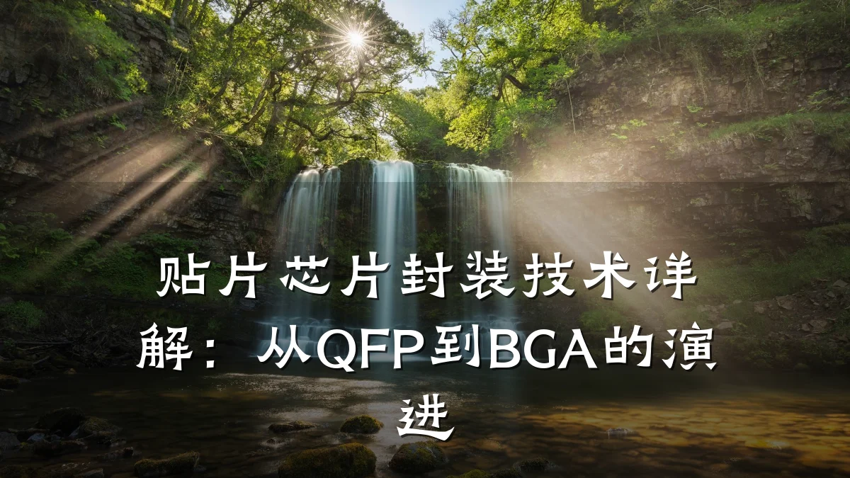 贴片芯片封装技术详解:从QFP到BGA的演进