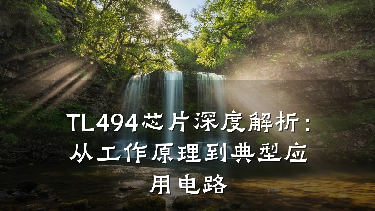 TL494芯片深度解析：从工作原理到典型应用电路