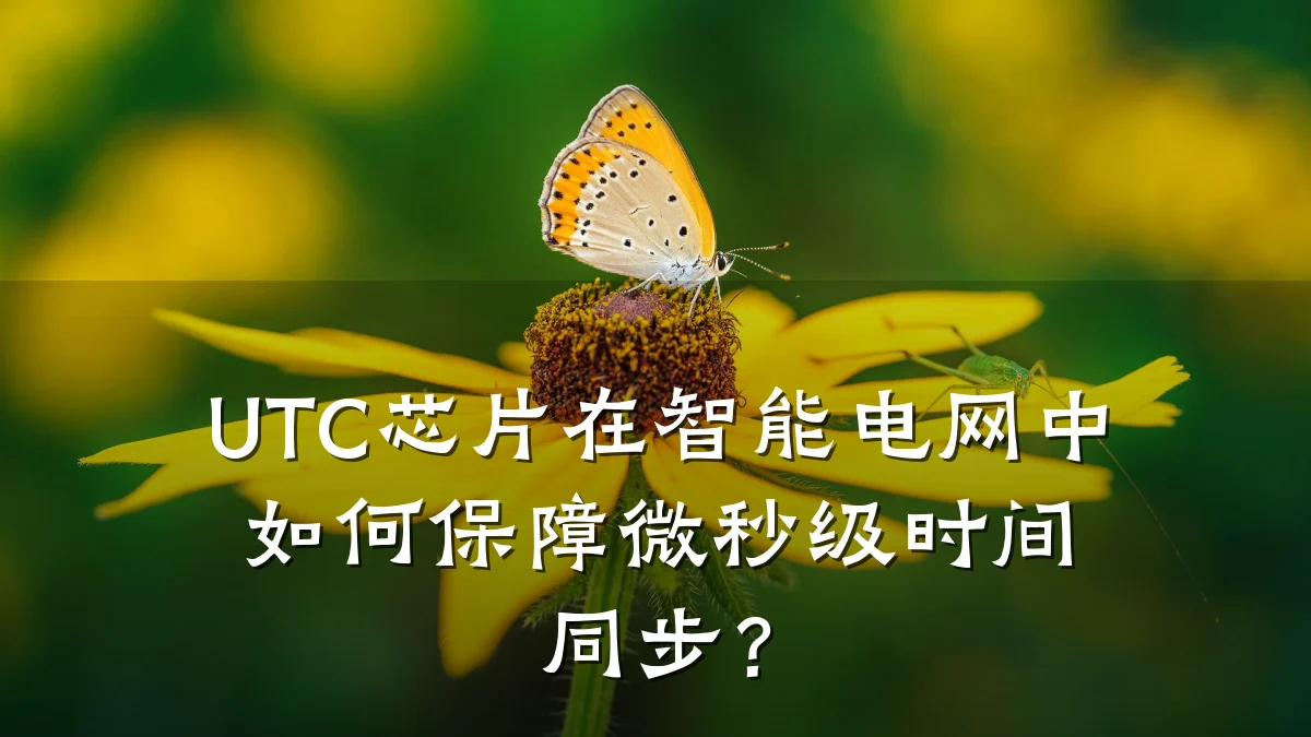 UTC芯片在智能电网中如何保障微秒级时间同步?