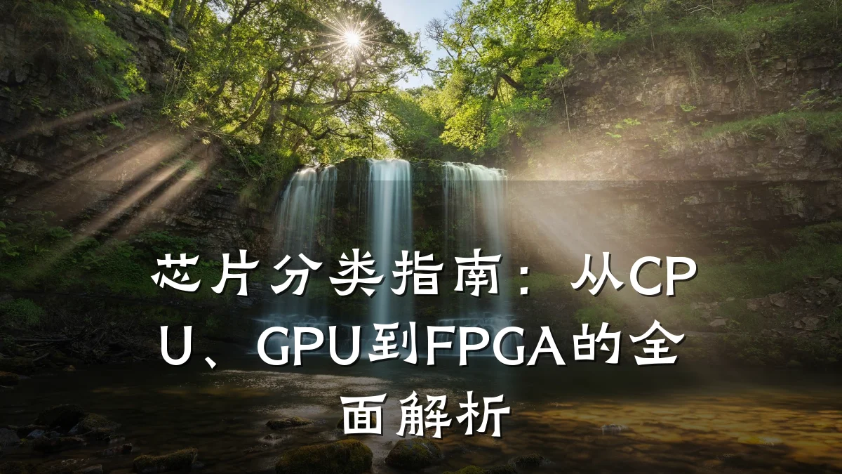 芯片分类指南:从CPU、GPU到FPGA的全面解析