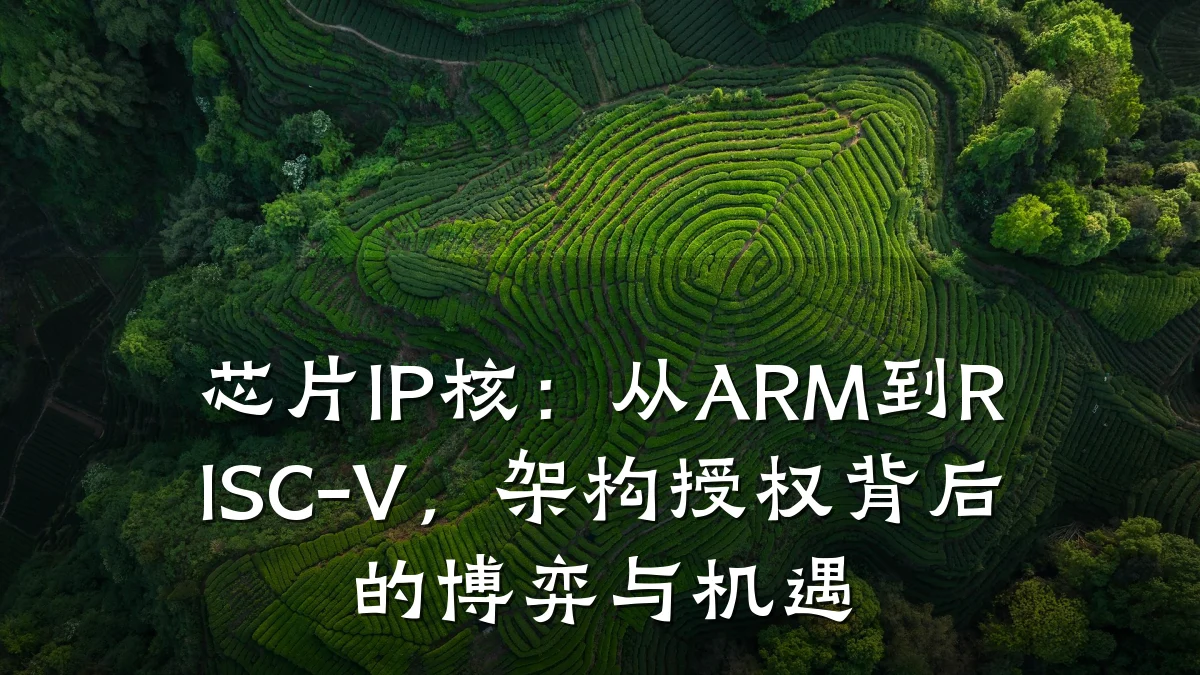 芯片IP核:从ARM到RISC-V,架构授权背后的博弈与机遇