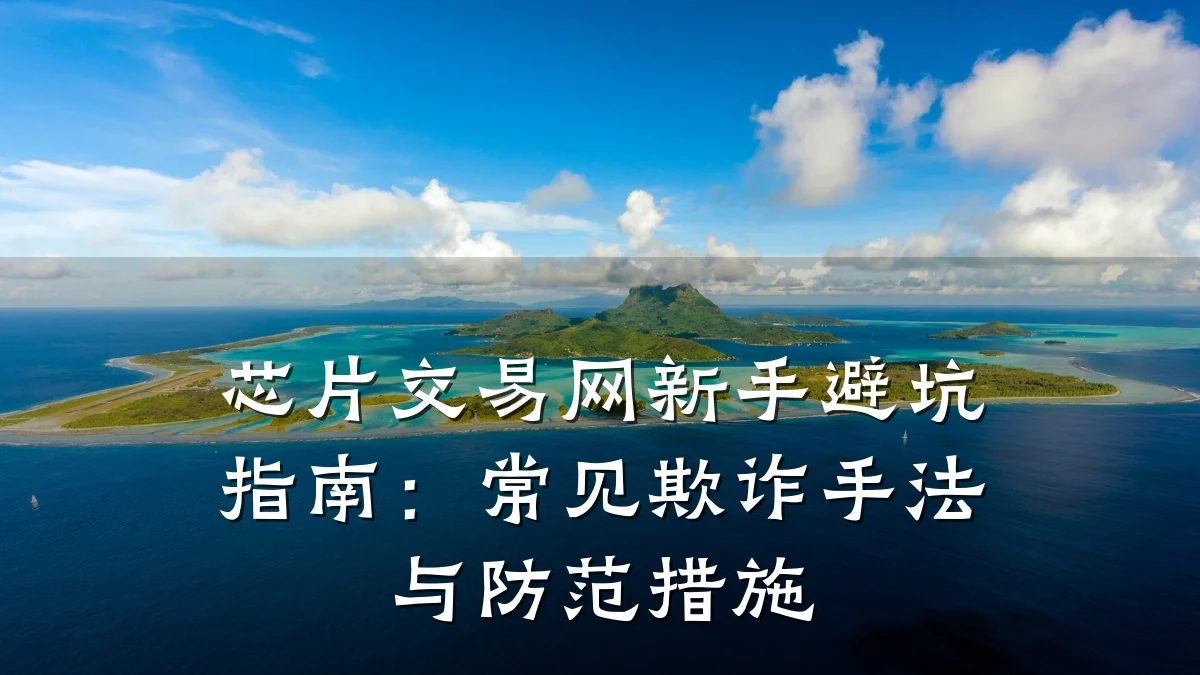 芯片交易网新手避坑指南:常见欺诈手法与防范措施