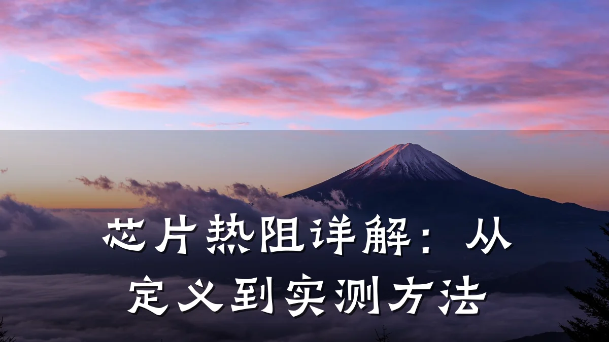芯片热阻详解:从定义到实测方法