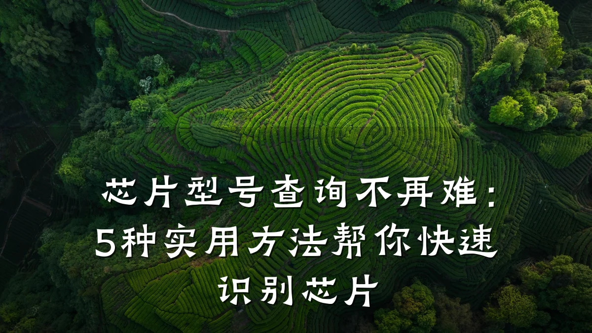 芯片型号查询不再难:5种实用方法帮你快速识别芯片
