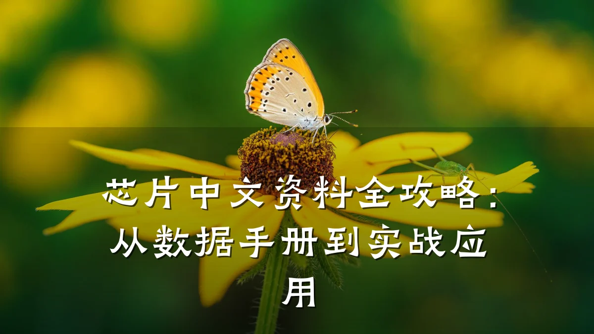 芯片中文资料全攻略:从数据手册到实战应用