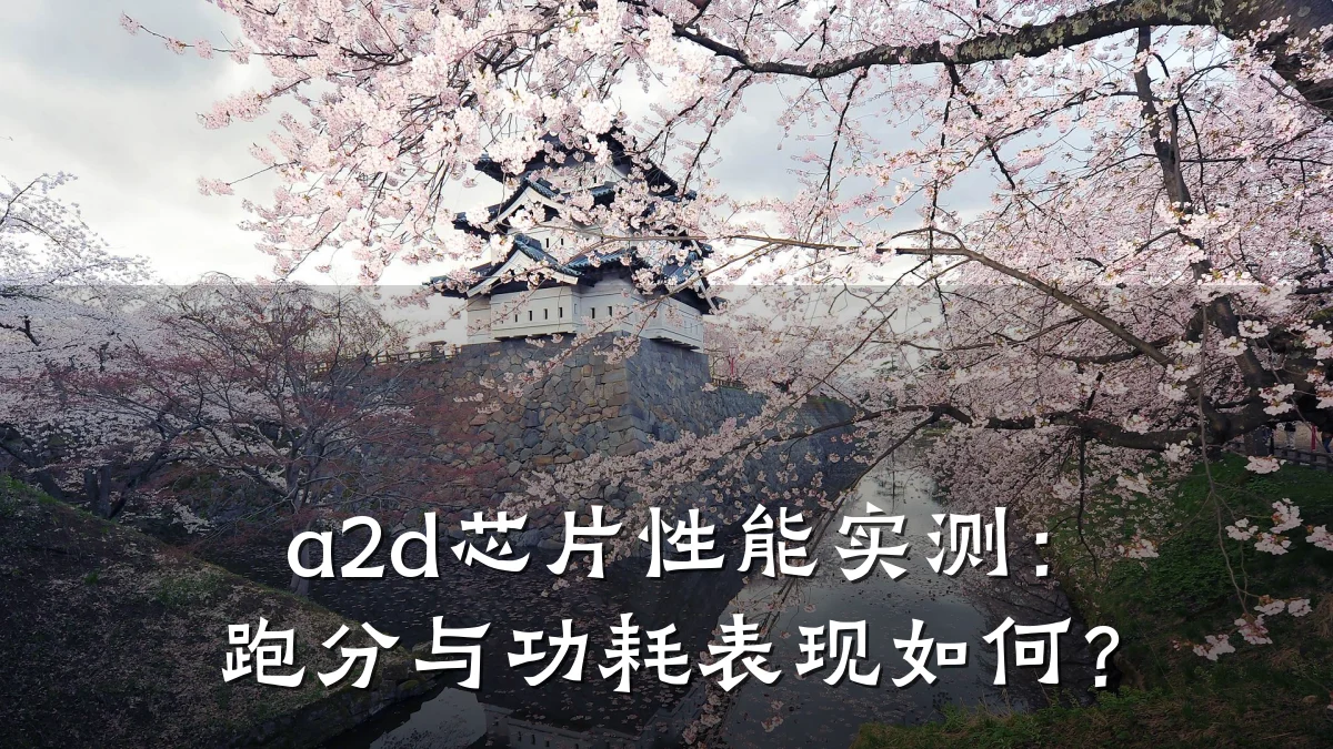 a2d芯片性能实测:跑分与功耗表现如何?