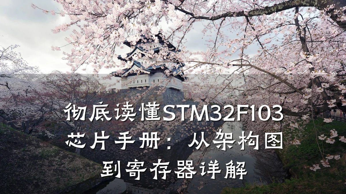 彻底读懂STM32F103芯片手册:从架构图到寄存器详解