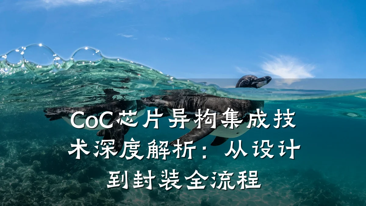 CoC芯片异构集成技术深度解析:从设计到封装全流程