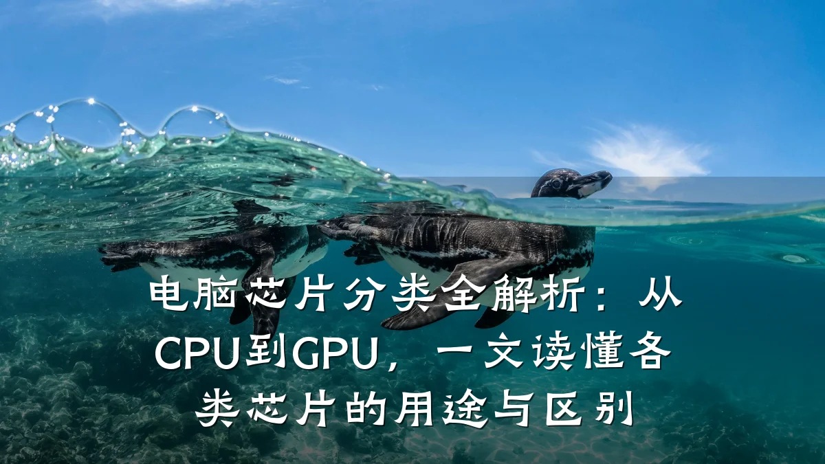 电脑芯片分类全解析:从CPU到GPU,一文读懂各类芯片的用途与区别