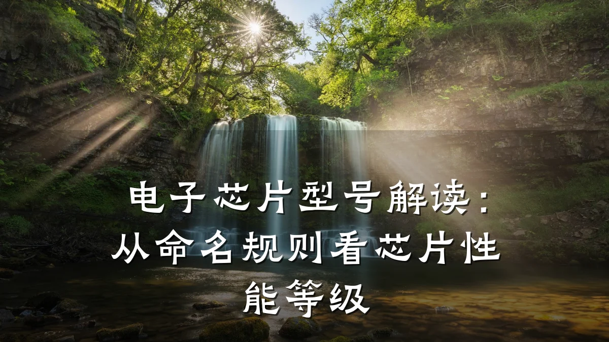 电子芯片型号解读:从命名规则看芯片性能等级