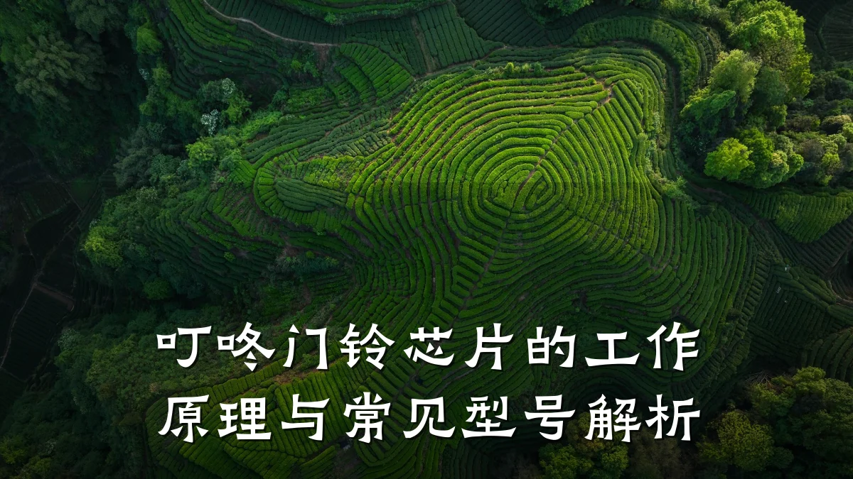 叮咚门铃芯片的工作原理与常见型号解析