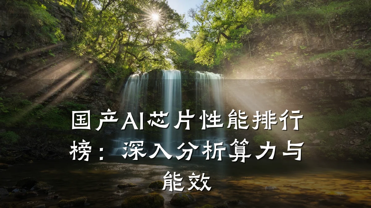 国产AI芯片性能排行榜:深入分析算力与能效