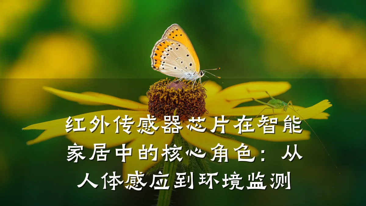 红外传感器芯片在智能家居中的核心角色:从人体感应到环境监测