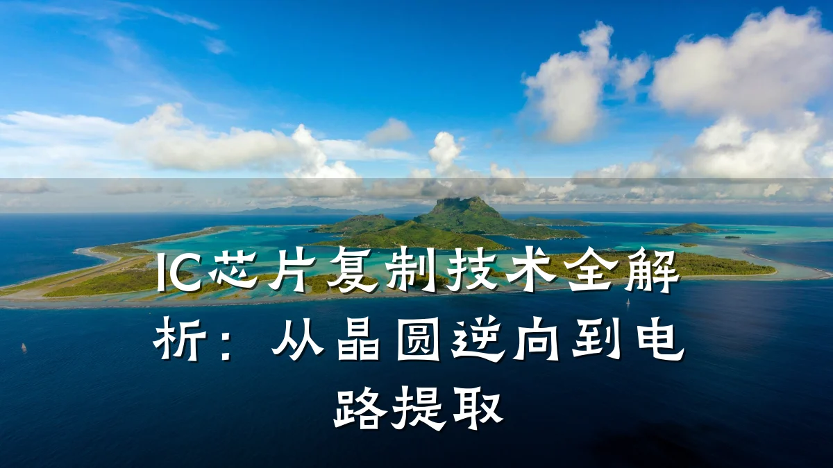 IC芯片复制技术全解析:从晶圆逆向到电路提取