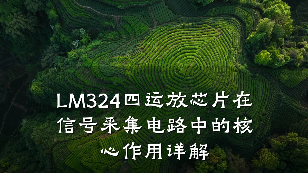 LM324四运放芯片在信号采集电路中的核心作用详解