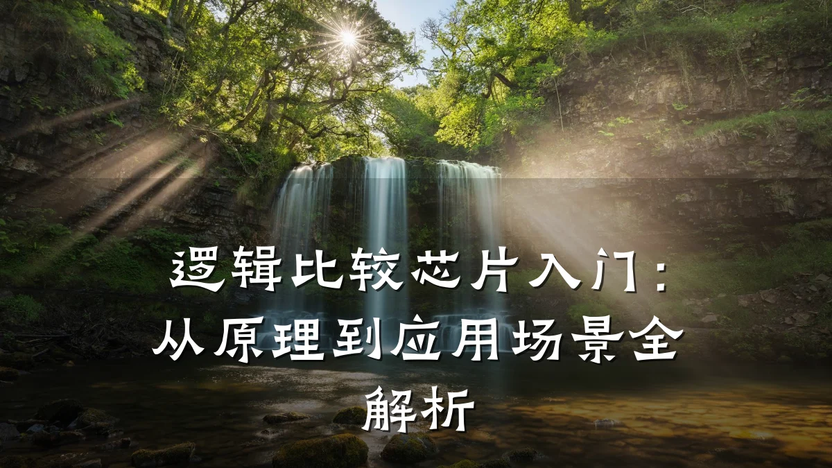 逻辑比较芯片入门:从原理到应用场景全解析