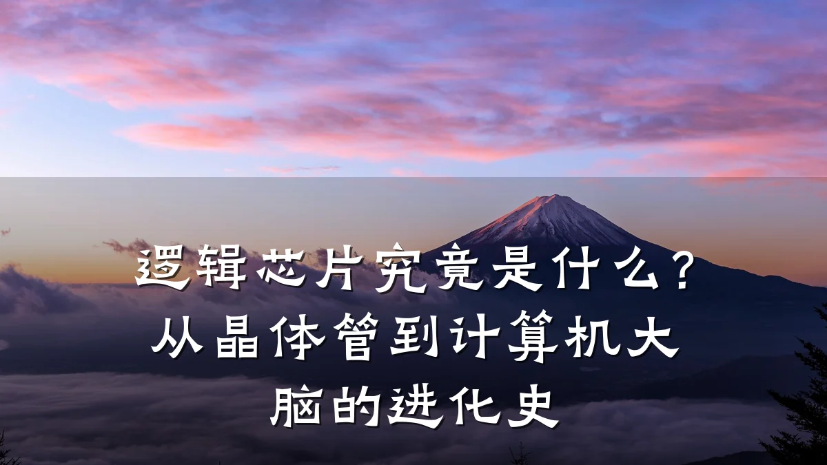 逻辑芯片究竟是什么?从晶体管到计算机大脑的进化史