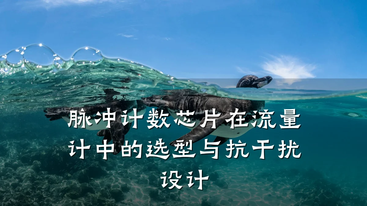 脉冲计数芯片在流量计中的选型与抗干扰设计