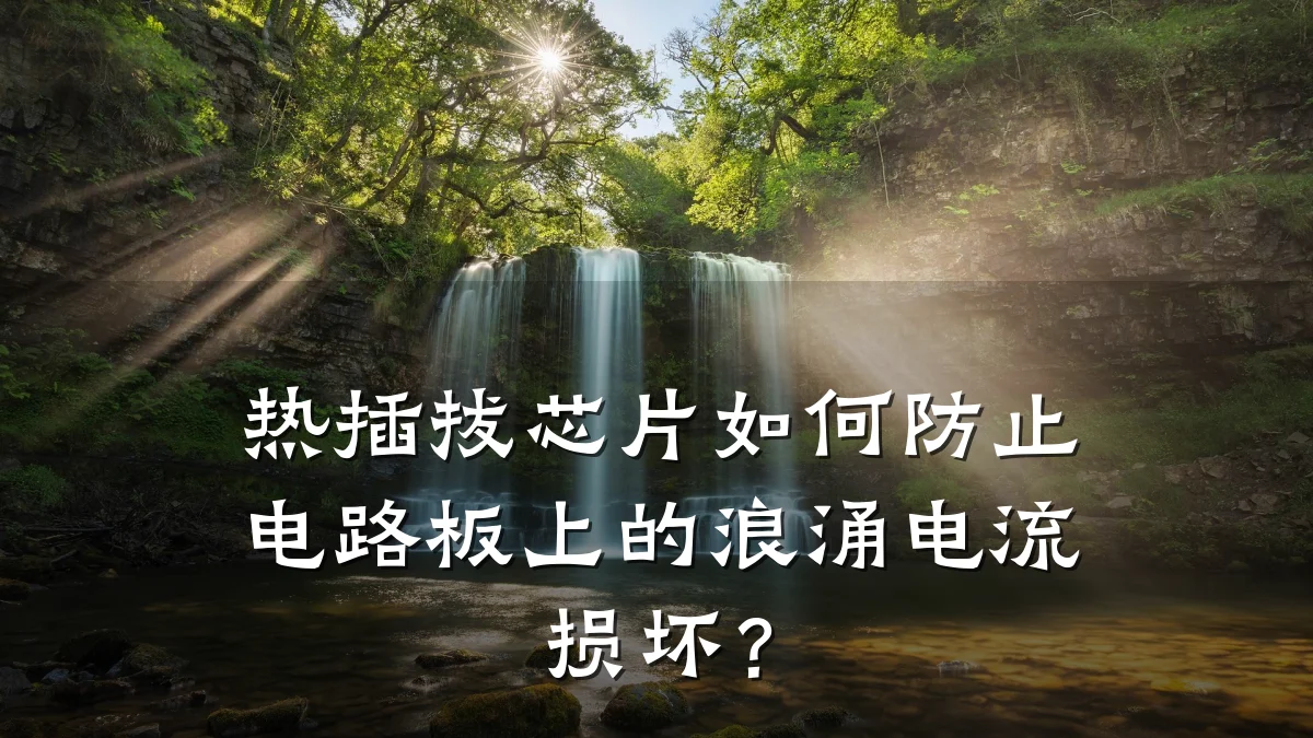 热插拔芯片如何防止电路板上的浪涌电流损坏？