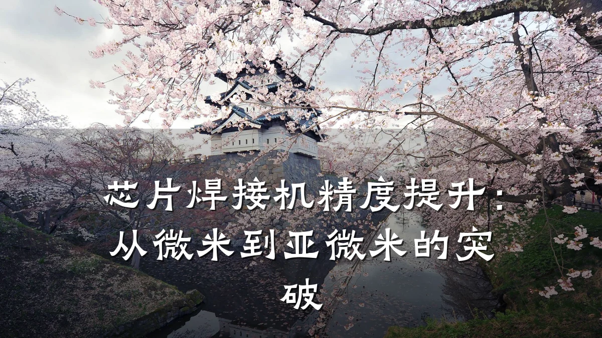 芯片焊接机精度提升:从微米到亚微米的突破