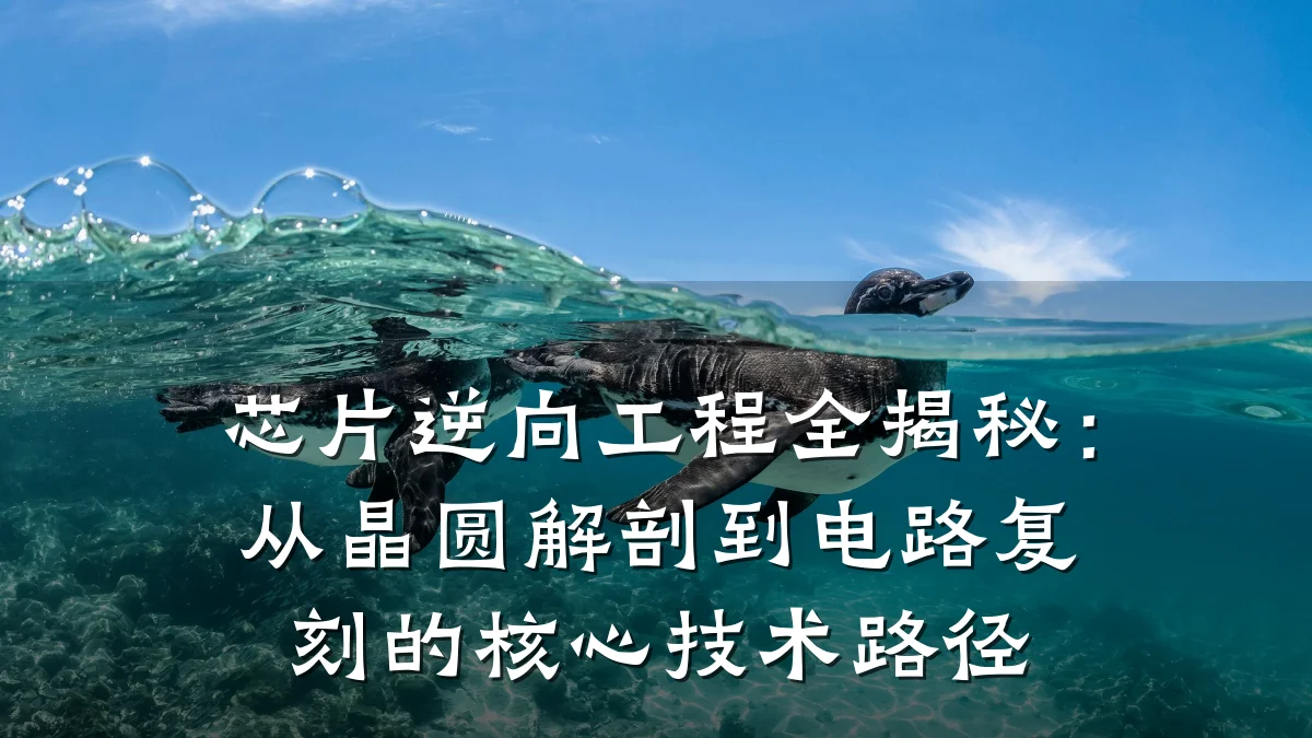 芯片逆向工程全揭秘:从晶圆解剖到电路复刻的核心技术路径